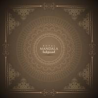 Abstract luxury mandala background vector