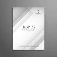 Abstract geometric business brochure template  vector