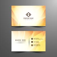 Abstract stylish business card template