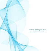 Abstract wave background vector