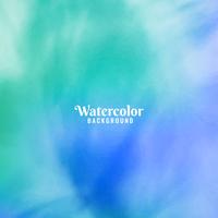 Abstract colorful watercolor background design vector