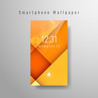 Abstract stylish smartphone wallpaper template vector