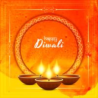 Abstract Happy Diwali vector background