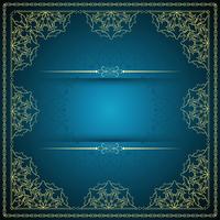 Abstract stylish mandala background vector