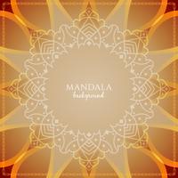 Abstract decorative luxury mandala background vector