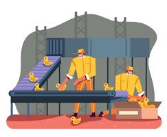 Factory Worker vector