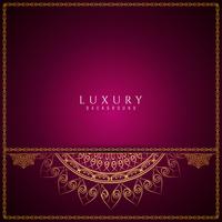 Abstract decorative luxury mandala background vector