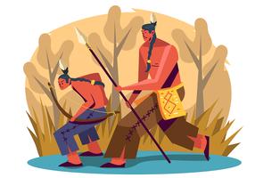 Indigenous People vector