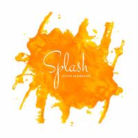 Modern bright watercolor spalsh design vector