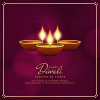 Abstract religious Happy Diwali decorative background vector