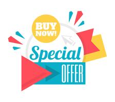Special Offer vector