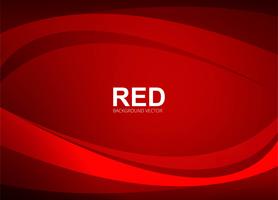 Abstract red wavy background illustration vector