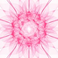 Abstract pink flower background vector