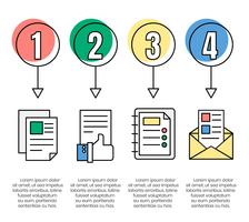 Linear Web Icons vector