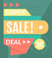 Super Sale vector