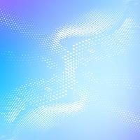 Abstract colorful shiny blue halftone background vector