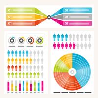 Vector infografía elementos e ilustración