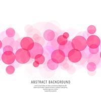 Beautiful pink circles background