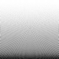 Abstract creative halftone background vector