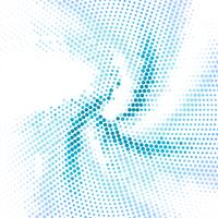 Modern blue swirl halftone background illustration vector