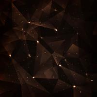 Abstract dark colorful polygonal background
