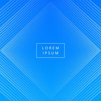 Abstract blue geometric lines background vector