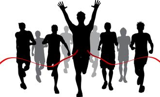 runner silhouette clip art free