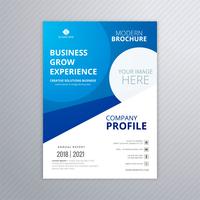 Diseño de plantilla de folleto profesional de negocios vector