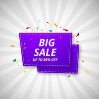 Big sale banners colorful vector design