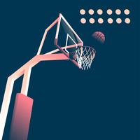 Basketball Ring Goal Indoor vector