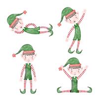 Cute Christmas Elf Collection