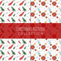 Cute Christmas Pattern Collection vector