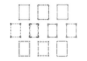 Marcos de cuadros vectoriales vector