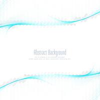 Abstract modern elegant wavy background design vector