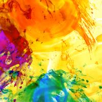 Abstract modern colorful watercolor background