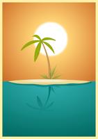 Paradise Island vector