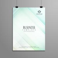 Abstract geometric business brochure stylish template design
