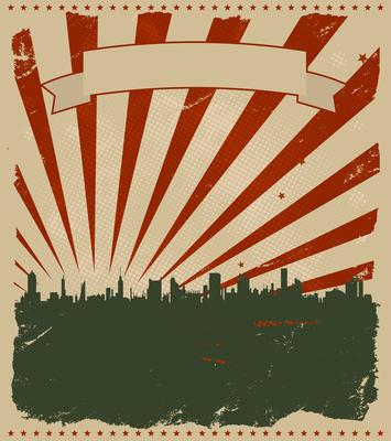 Grunge American Poster