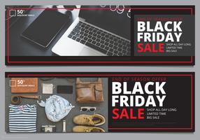 Black Friday Sale Banner Template Mock Up Ready To Use vector