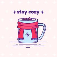 Stay Cozy Vector