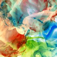 Abstract colorful watercolor background vector