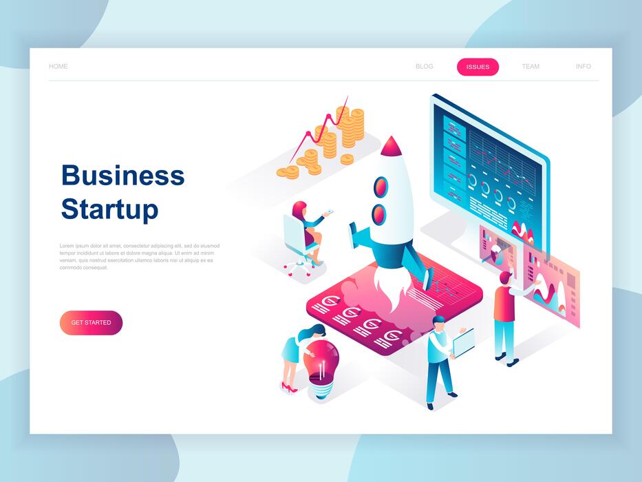 Isometric Teamwork Vector Art, Icons, and Graphics for Free Download
