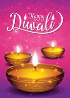 Diwali festival flyer and poster background vector