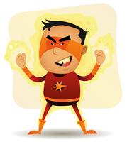 Power Boy - Comic Superhero vector