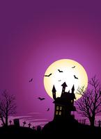 Halloween Castle vector