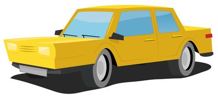 Coche de dibujos animados vector