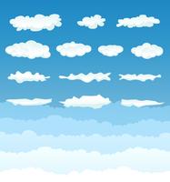 Clouds Collection vector