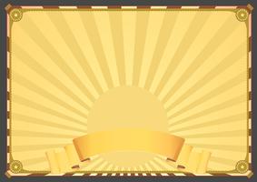 Horizontal Deluxe Background vector