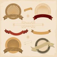 Graphic Banner And Icons Collection vector