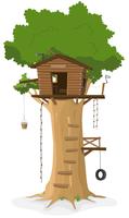 Tree House vector